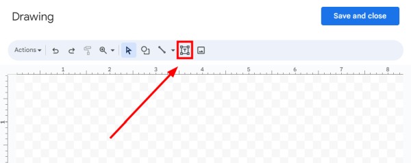 google docs fillable text box