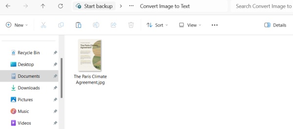 convert image to text Google Docs