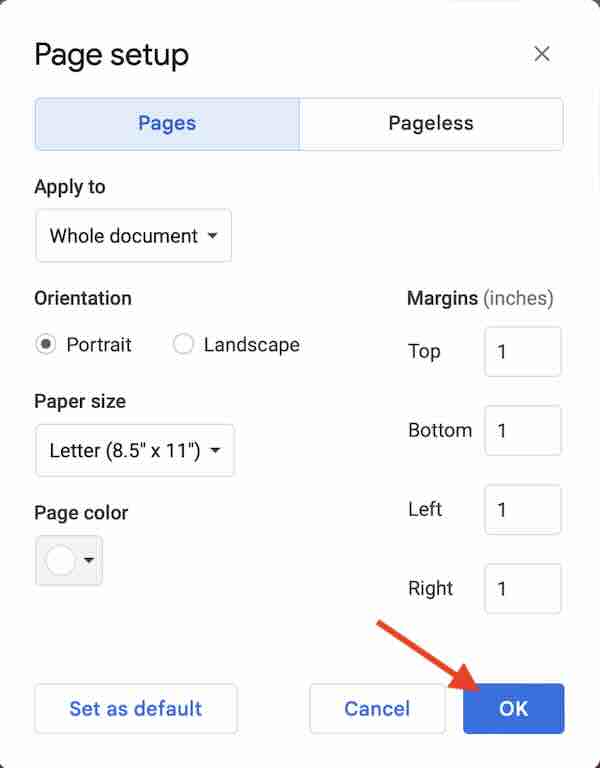 how to get rid of background color on Google Docs