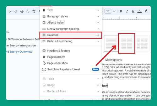 How to Split a Landscape Page in Half in Google Docs (2024)