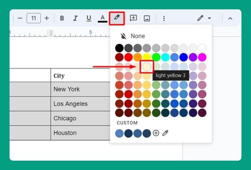 How to Highlight a Table in Google Docs (Easiest Way in 2024)