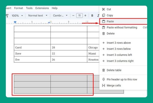 How to Separate a Table in Google Docs (Easiest Way in 2024)