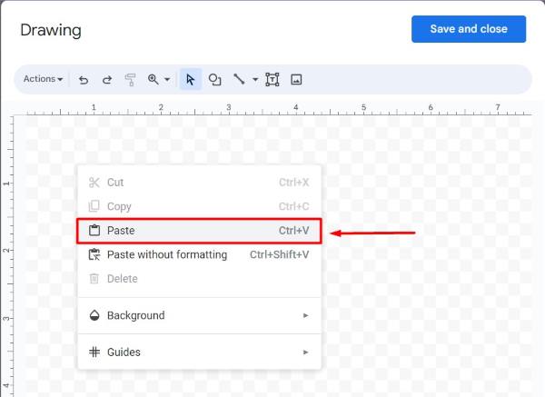 add captions to images Google Docs