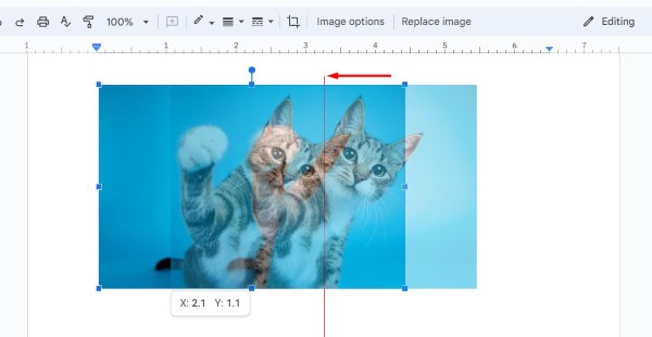 how to center image Google Docs