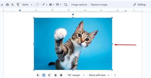 how to center images in Google Docs