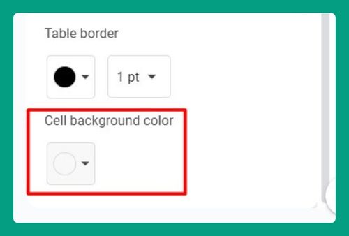 How to Fill a Table with Color in Google Docs (2024 Guide)