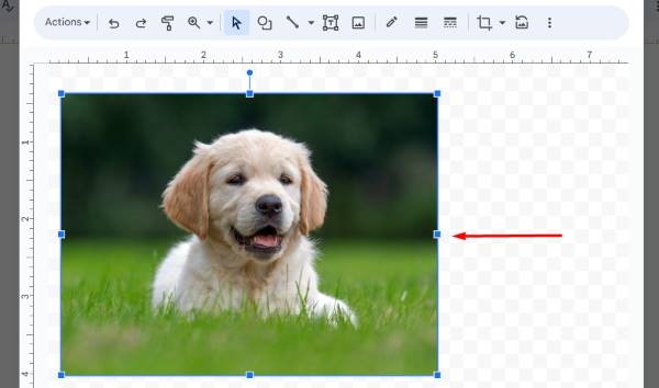 how to flip images in Google Docs