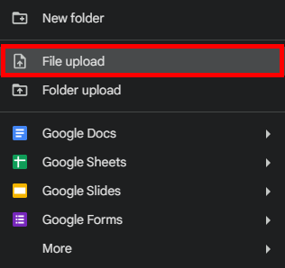 how to link a PDF in Google Docs