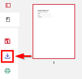 create fillable PDF form Google Docs