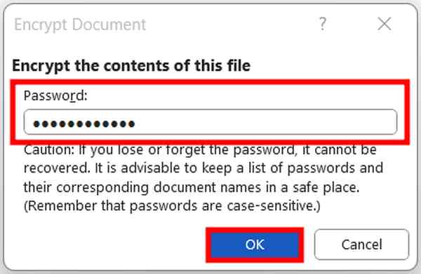 how to put a password on google docs