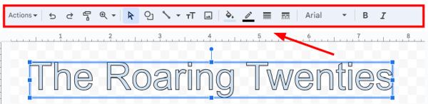 how to add word art in google docs