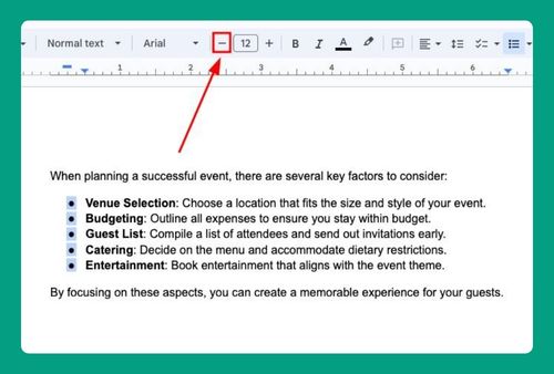 How to Make Bullet Points Smaller in Google Docs (2025 Update)