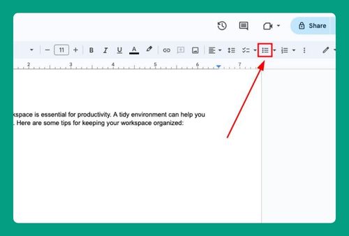 How to Add Bullet Points in Google Docs (Easiest Way in 2025)