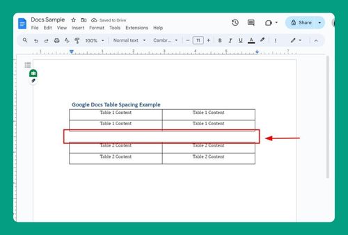 How to Remove Spaces Between Tables in Google Docs (2025)