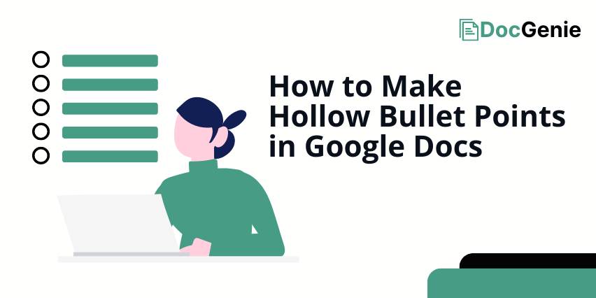 google docs get empty bullet points on 