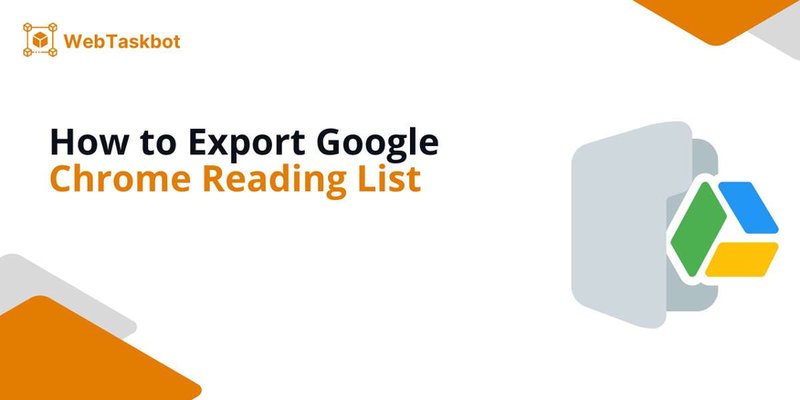 export reading list chrome