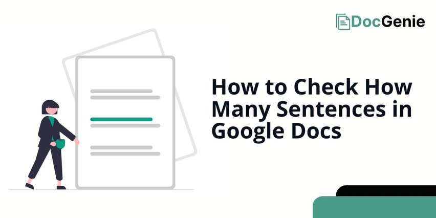 check how many sentences google docs