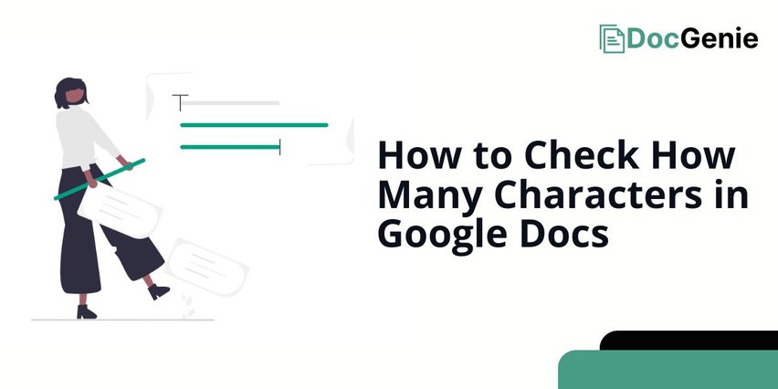 check how many characters google docs