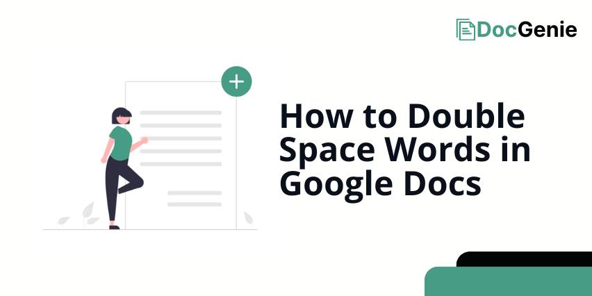 how to double space words google docs