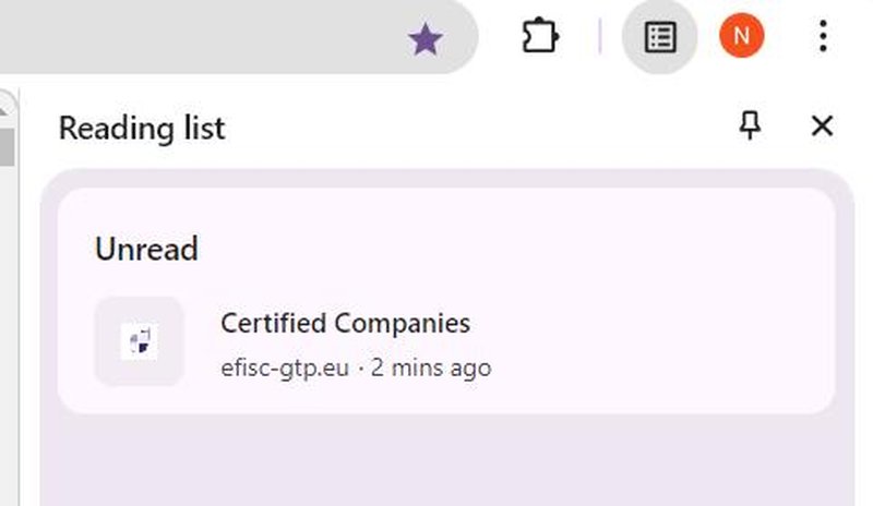 export chrome reading list