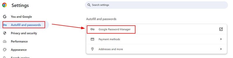 chrome export passwords to csv
