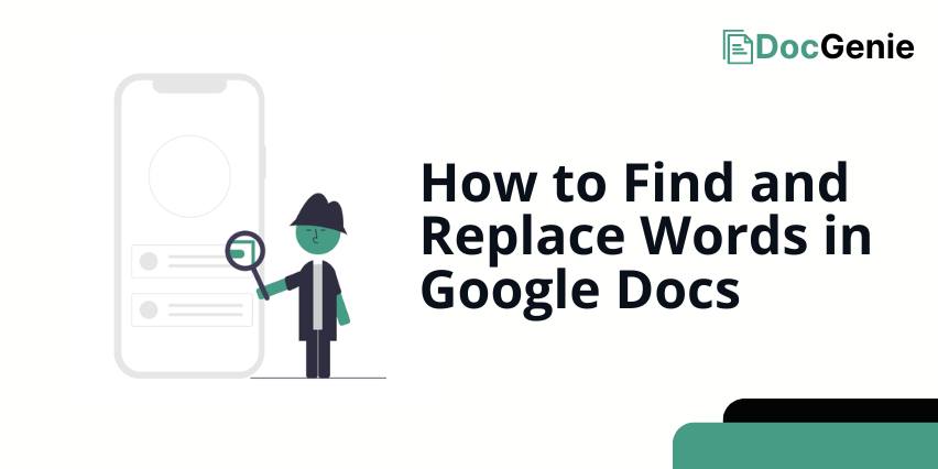 how to find replace a word in google docs