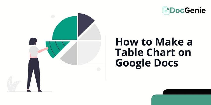 google docs make a table chart