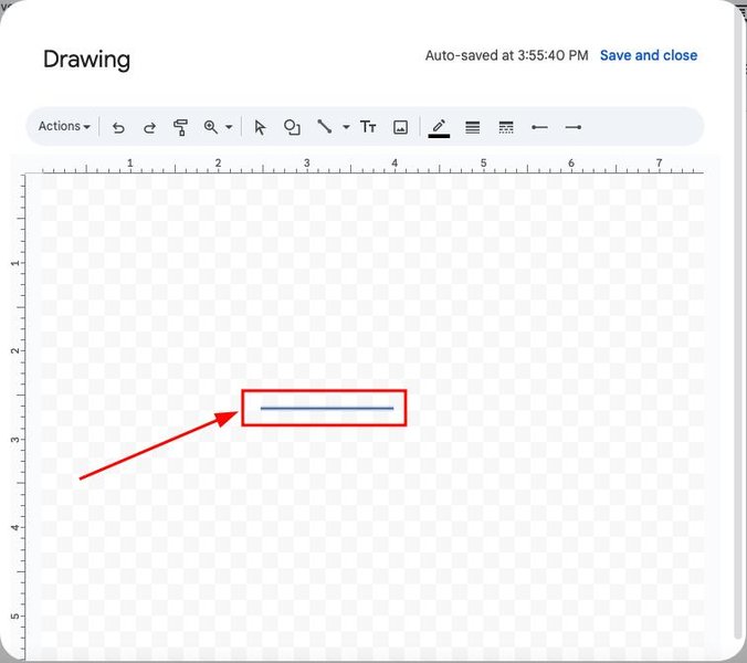 google docs insert signature line