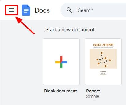 google docs access trash 