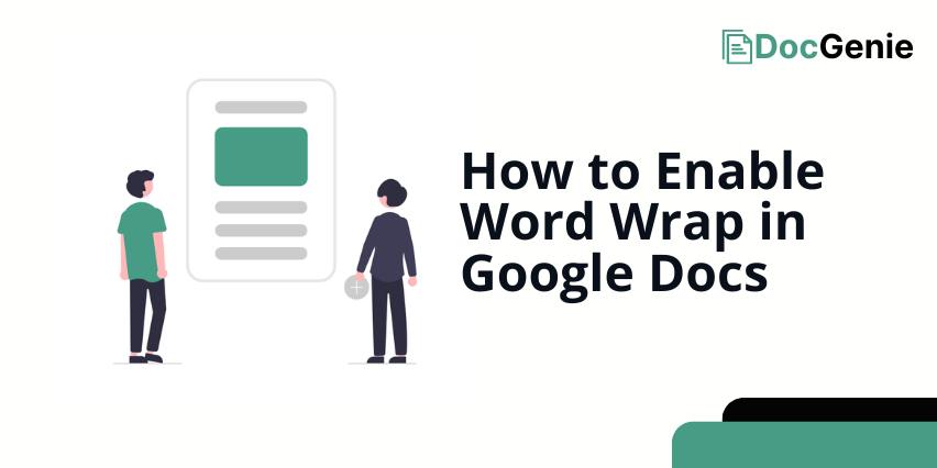 word wrap google docs