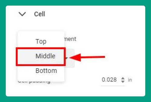 How to Center Text Vertically in a Table on Google Docs (2025)