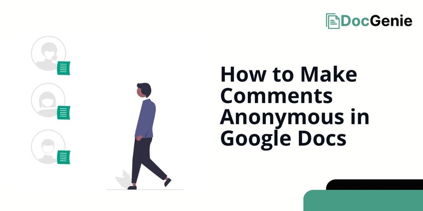 make comments anonymous google docs